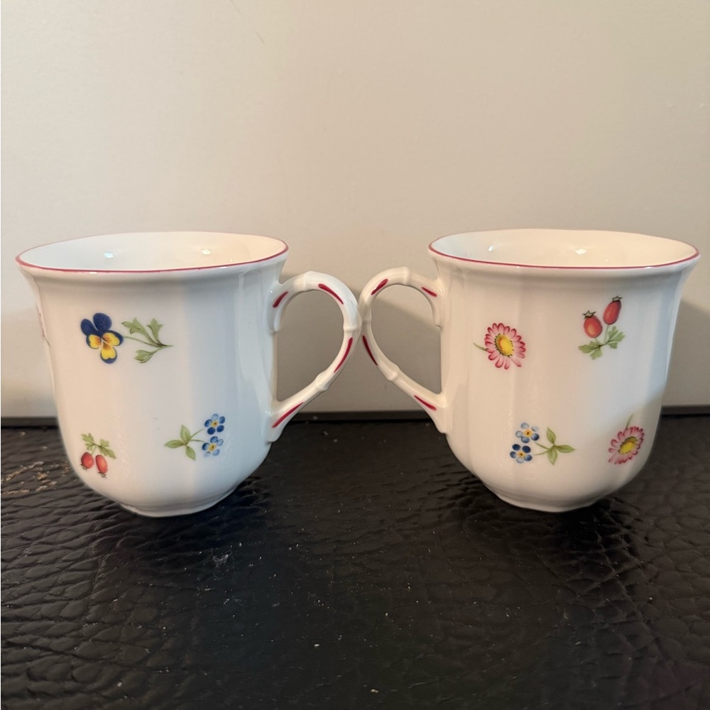 Villeroy & Boch Coffee Tea Cup Petite Made In Germany Set Of 4 - Picture 4 of 12